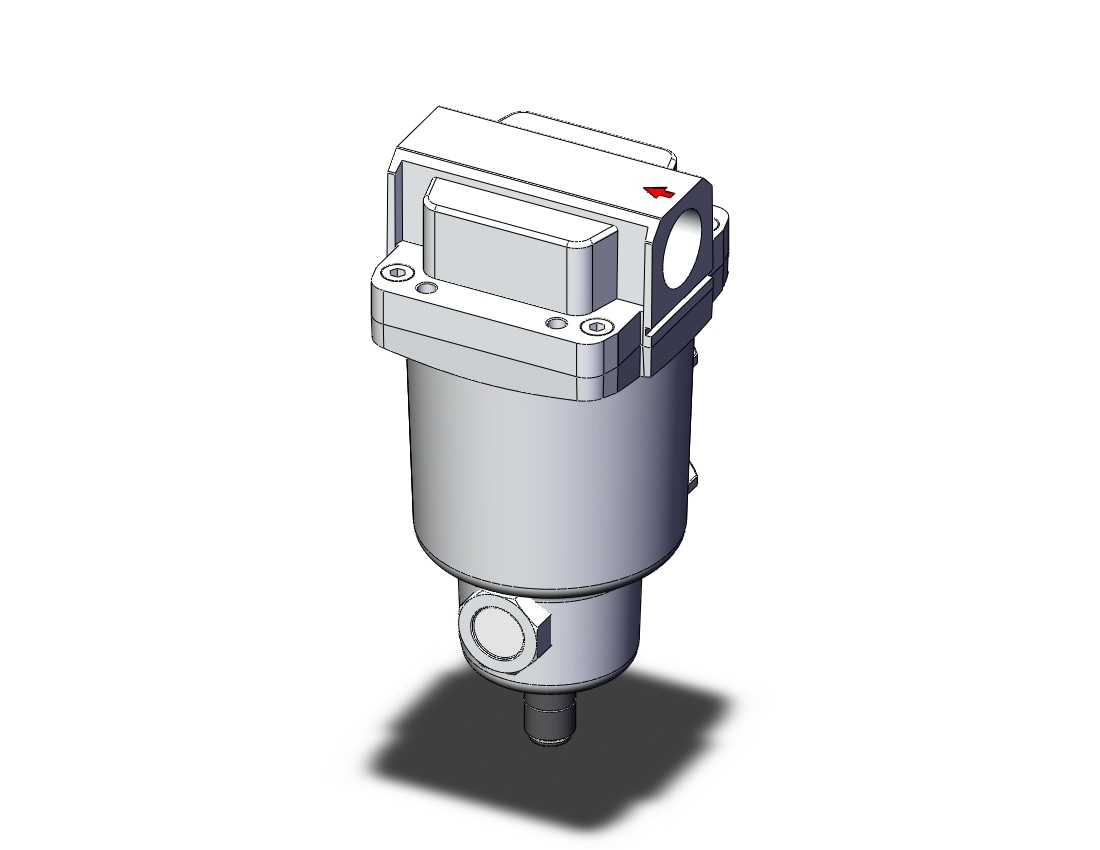 SMC AFF22C-N10D-HR main line filter, AIR FILTER, MAIN LINE