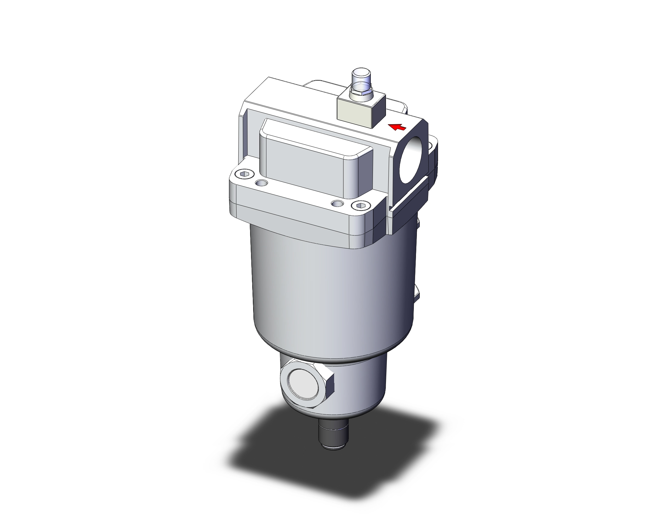 SMC AFF22C-N10D-RT main line filter, AFF MAIN LINE FILTER