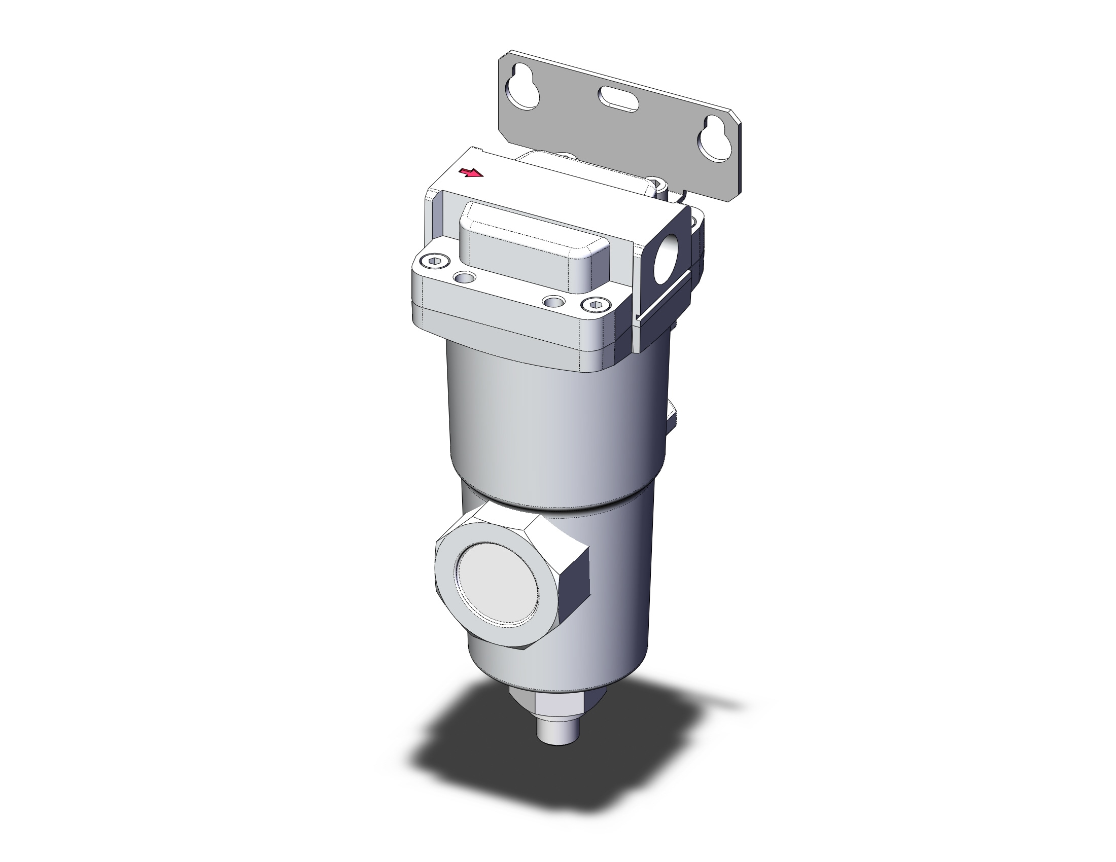 SMC AFF2C-02B aff 1/4inch modular (pt), AFF MAIN LINE FILTER