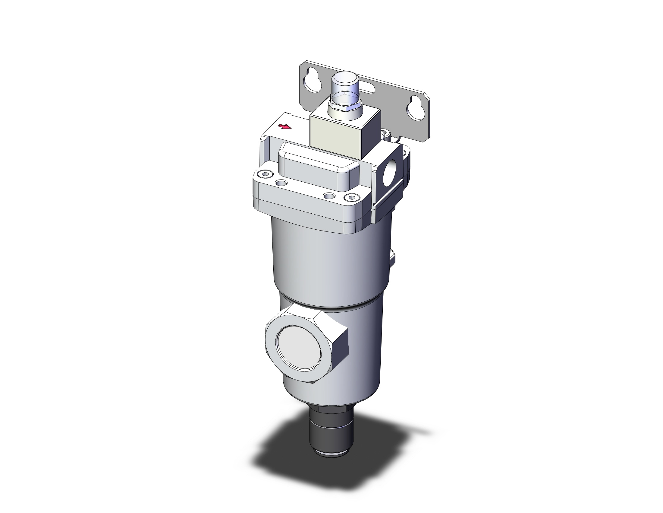 SMC AFF2C-02BD-T aff 1/4inch modular (pt), AFF MAIN LINE FILTER