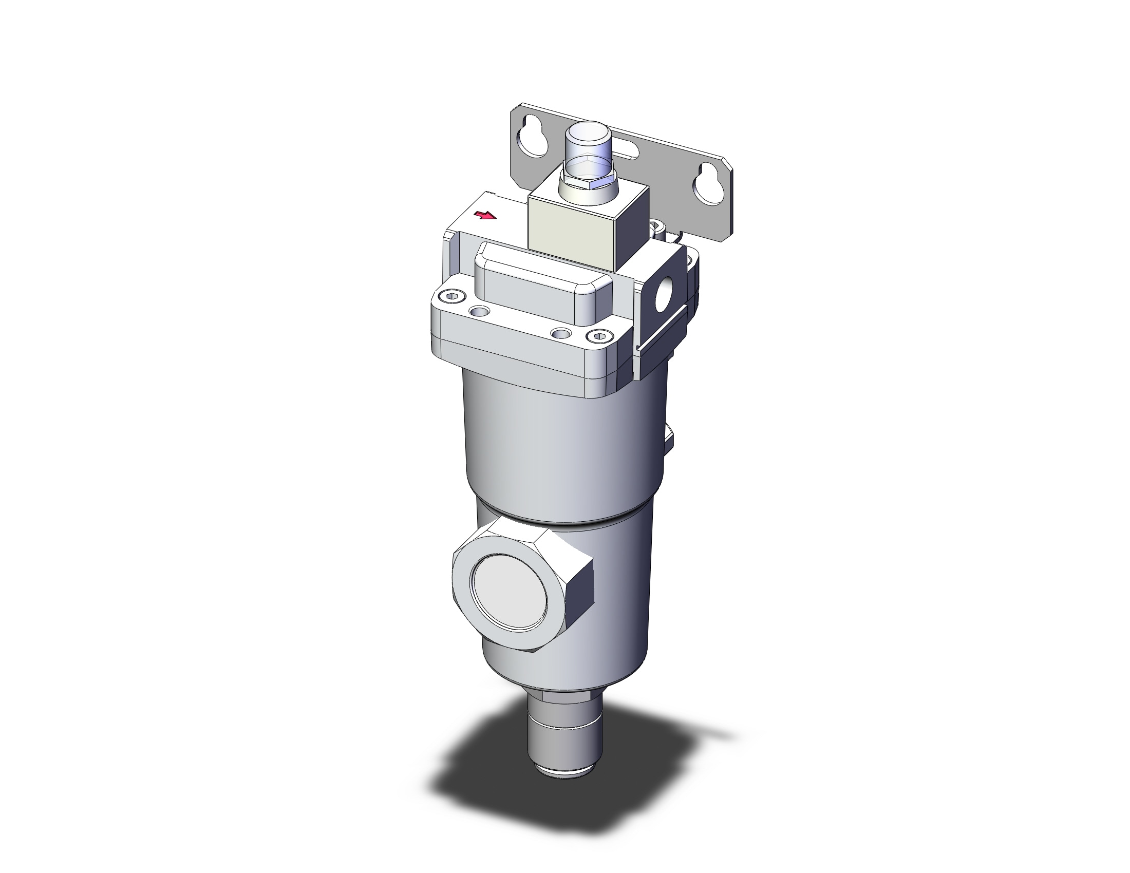 SMC AFF2C-N01BC-T main line filter, AIR FILTER, MAIN LINE