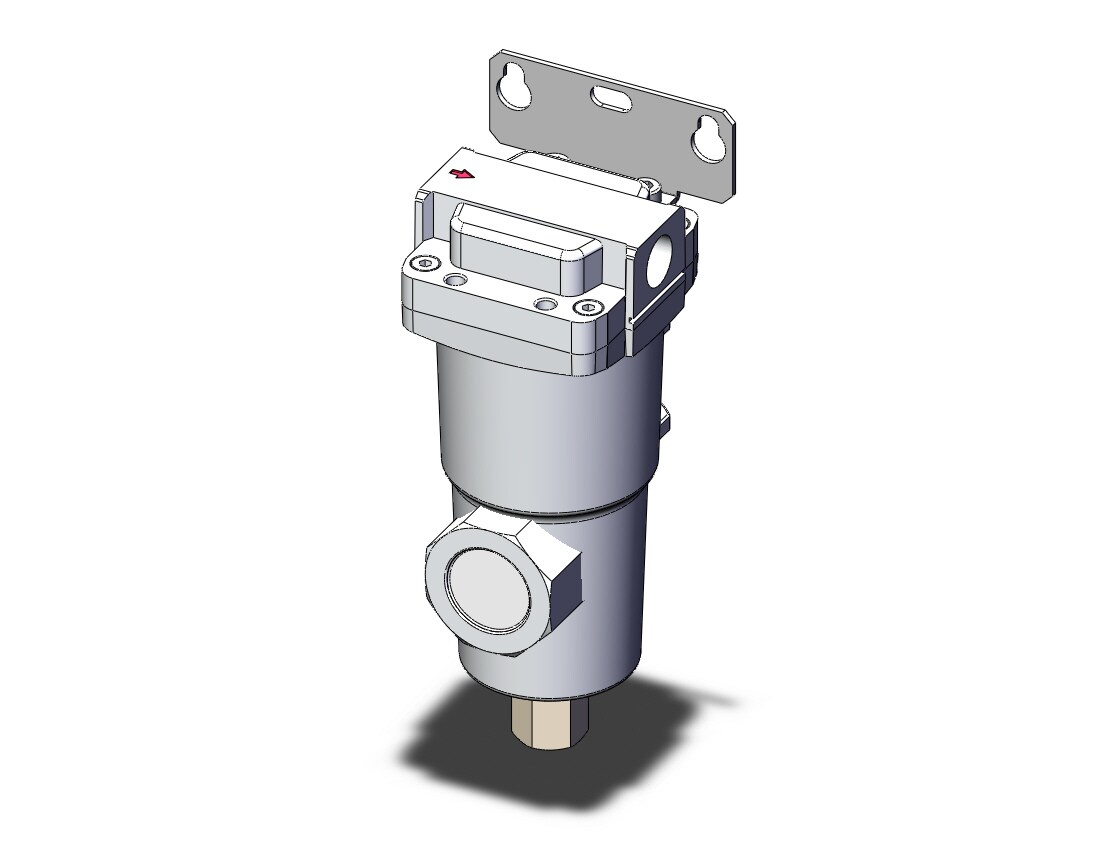 SMC AFF2C-N02B-J aff 1/4inch modular (npt), AFF MAIN LINE FILTER