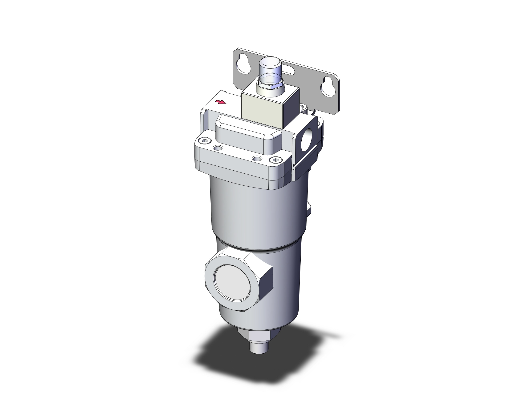 SMC AFF2C-N02B-T main line filter, AFF MAIN LINE FILTER