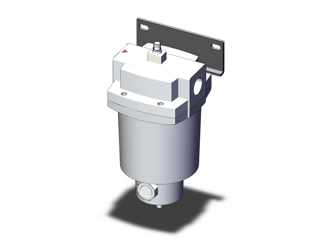 SMC AFF37B-N10B-RT main line filter, AIR FILTER, MAIN LINE