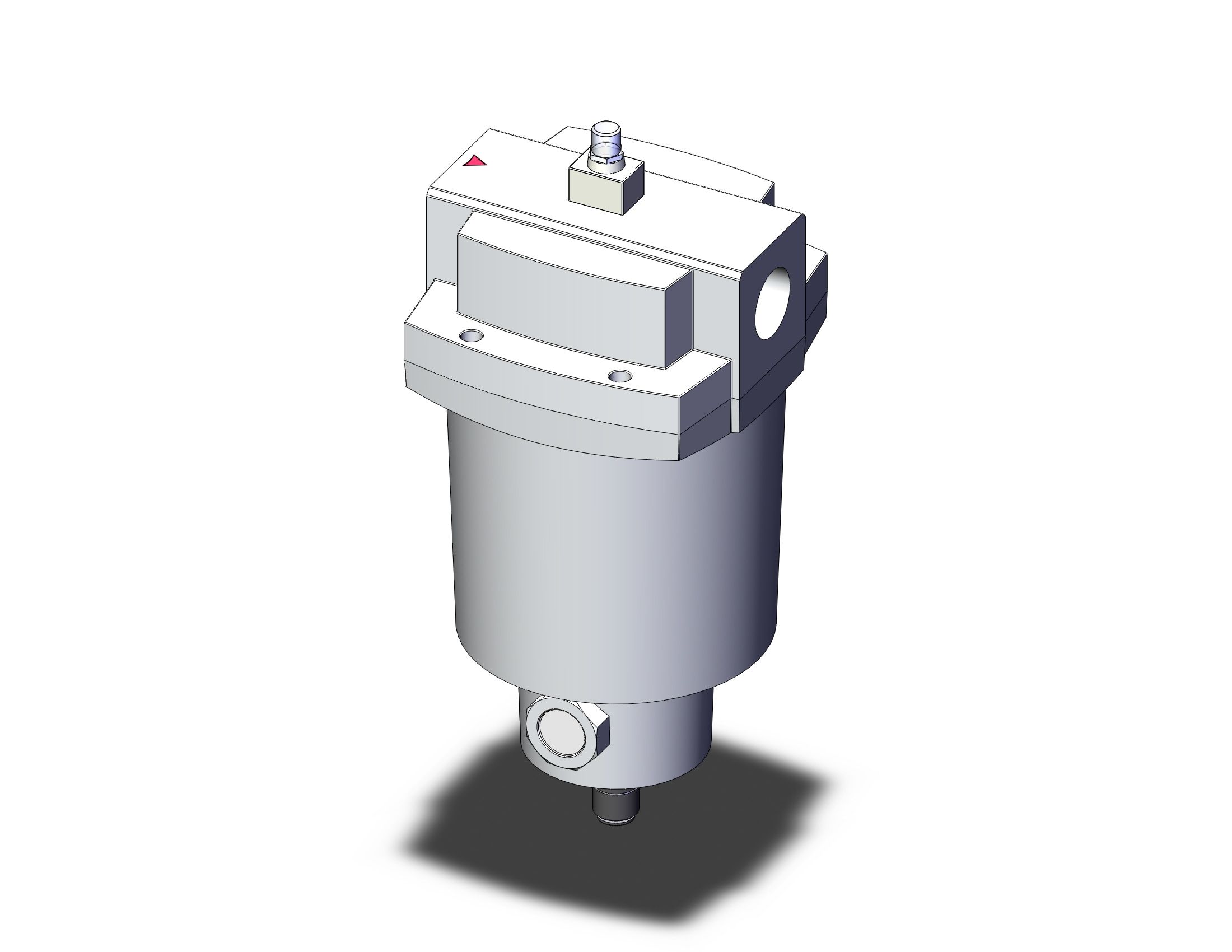 SMC AFF37B-N10D-RT main line filter, AFF MAIN LINE FILTER