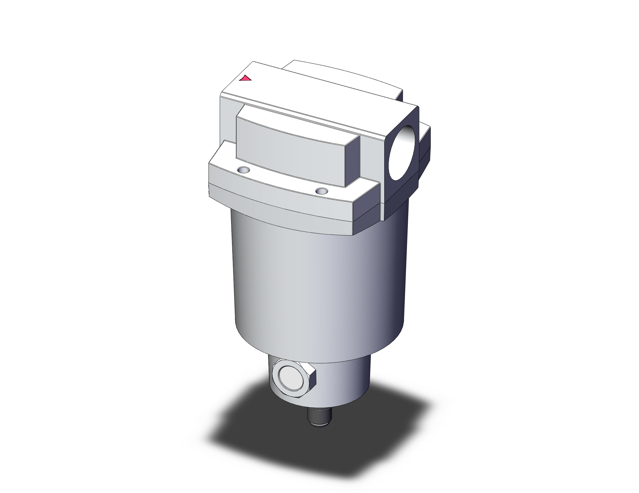 SMC AFF37B-N14D-R main line filter, AIR FILTER, MAIN LINE