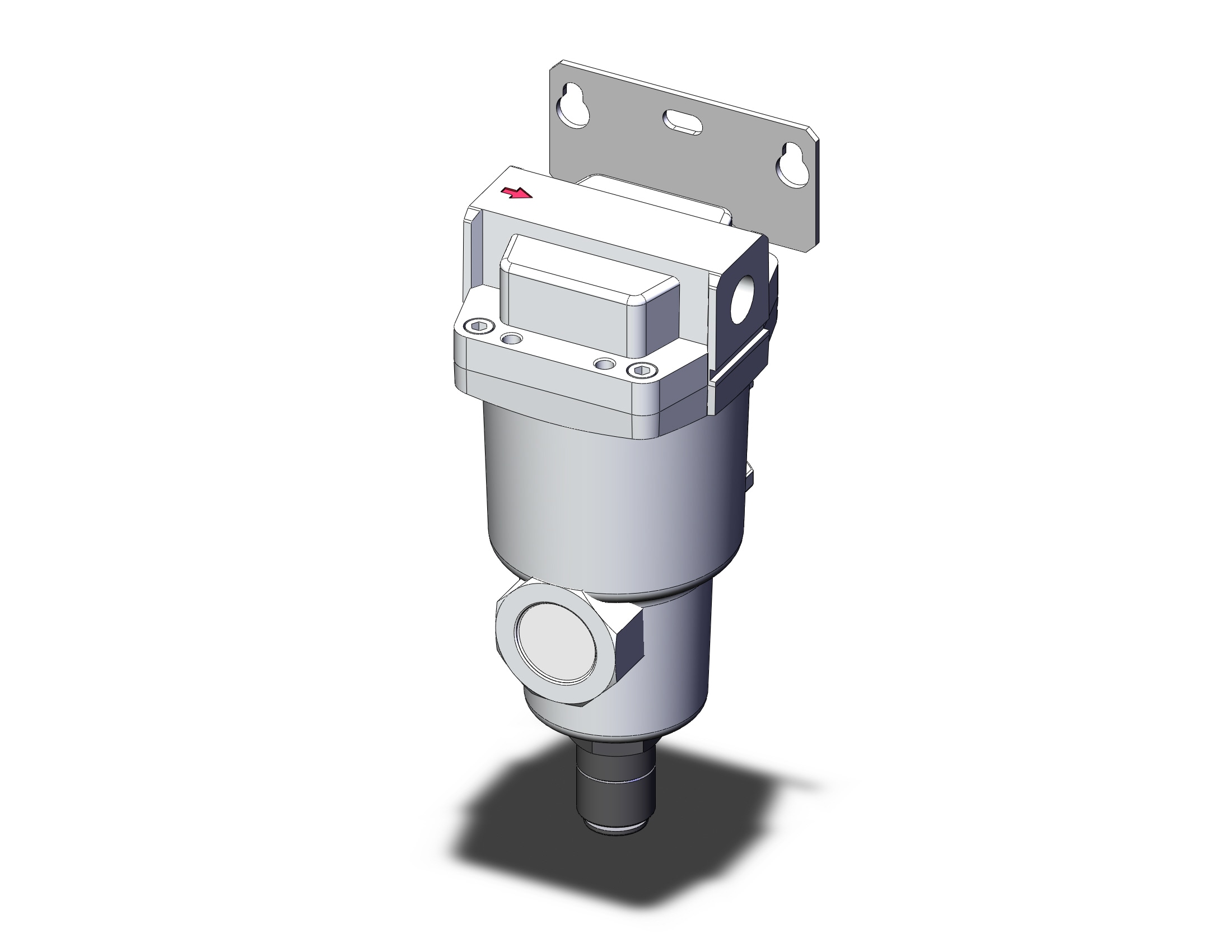 SMC AFF4C-02BD aff 1/4inch modular (pt), AFF MAIN LINE FILTER