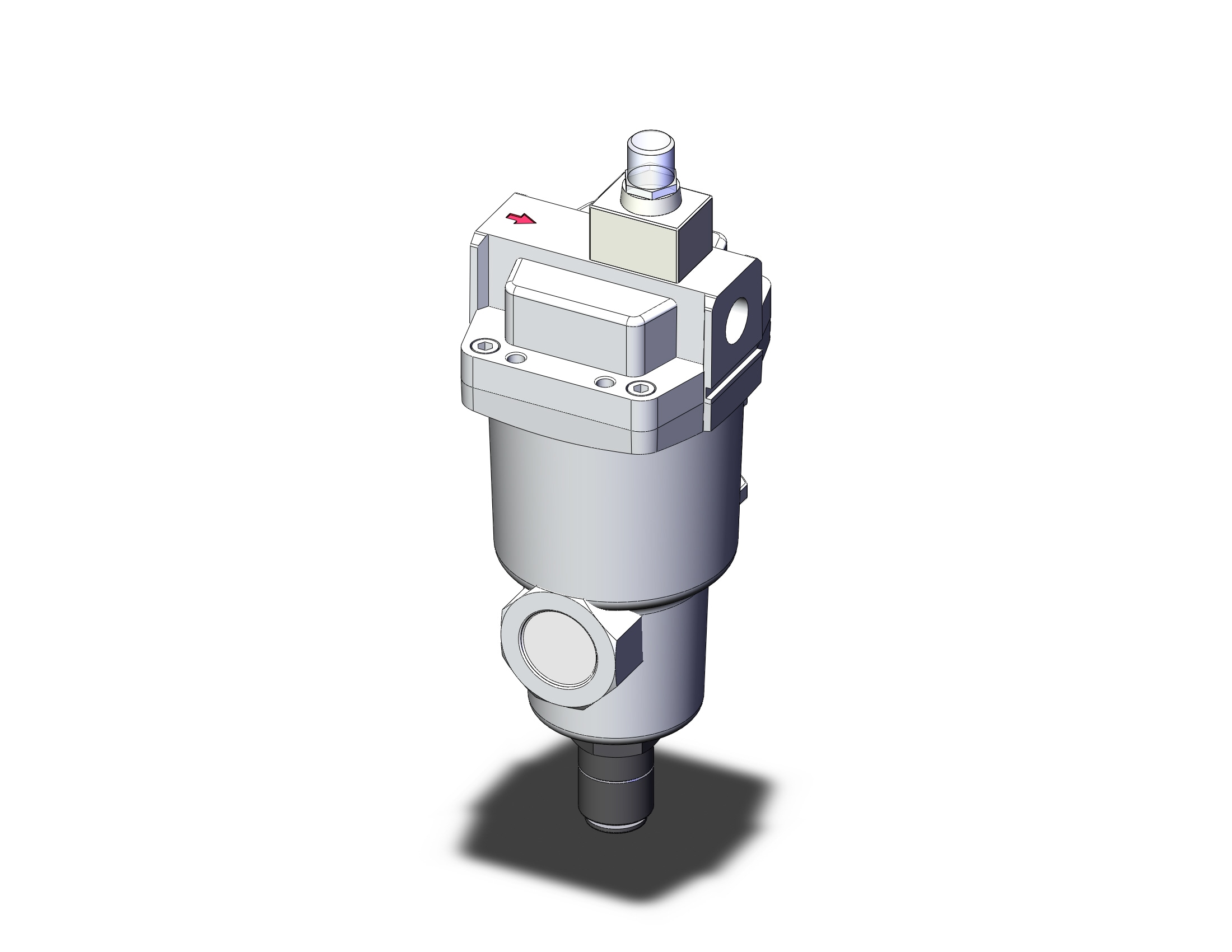 SMC AFF4C-02D-T main line filter, AFF MAIN LINE FILTER