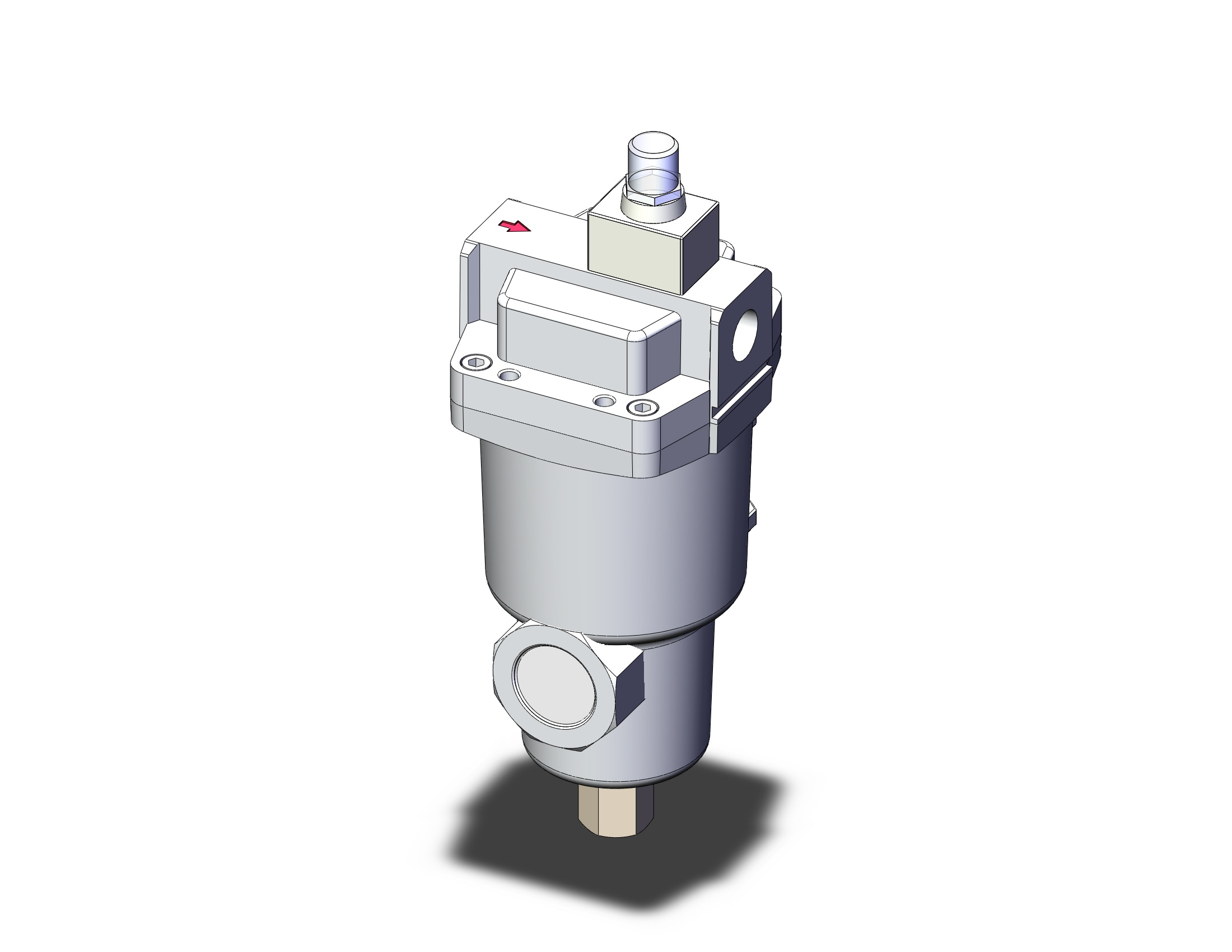 SMC AFF4C-N02-JT main line filter, AIR FILTER, MAIN LINE