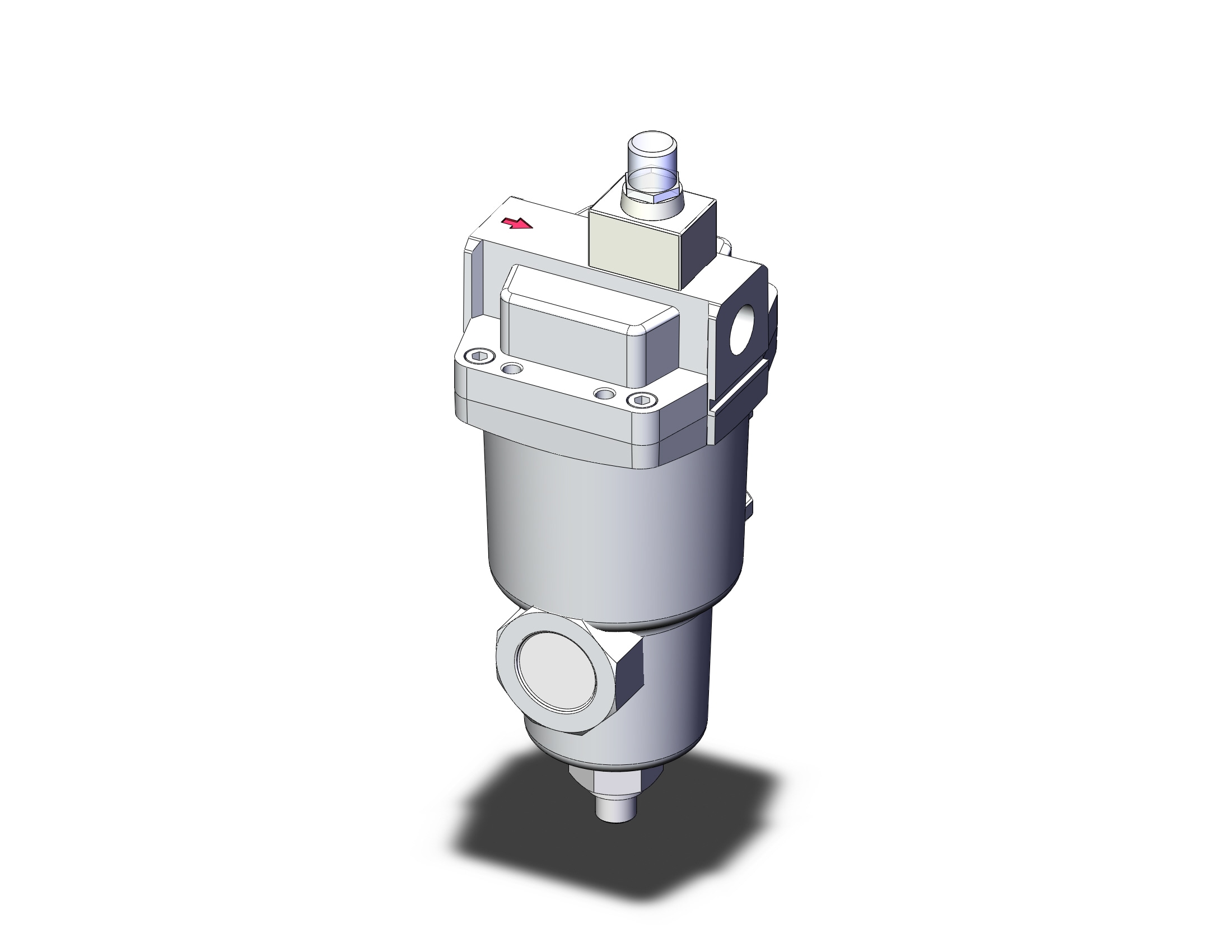 SMC AFF4C-N02-T aff 1/4inch modular (npt), AFF MAIN LINE FILTER