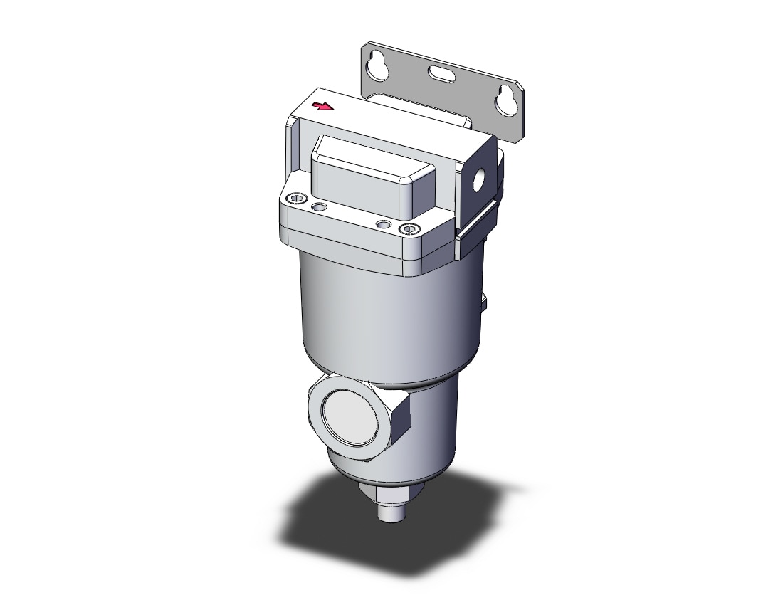 SMC AFF4C-N03BC-T-X26 main line filter, AIR FILTER, MAIN LINE