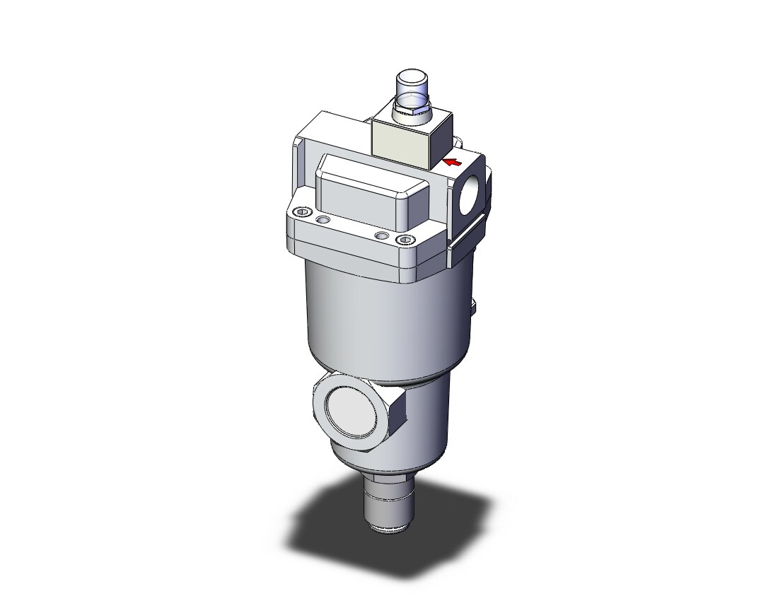 SMC AFF4C-N03C-RT aff 3/8inch modular (npt), AFF MAIN LINE FILTER