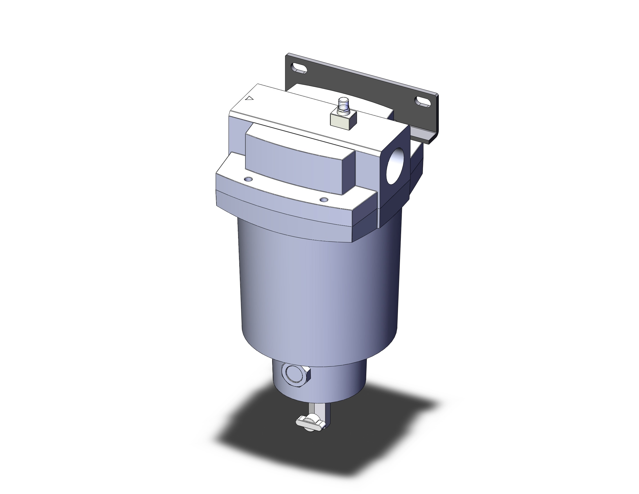 SMC AFF75B-N14B-T main line filter, AFF MAIN LINE FILTER