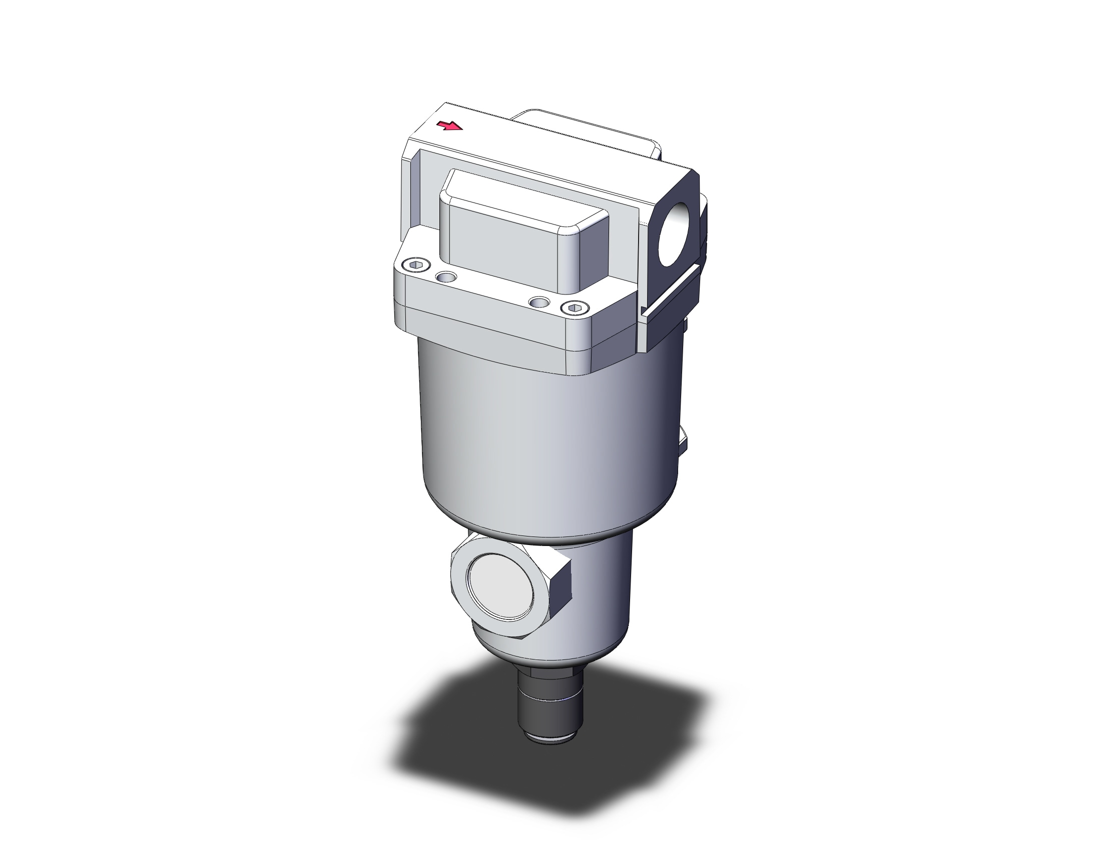 SMC AFF8C-F04D main line filter, AIR FILTER, MAIN LINE