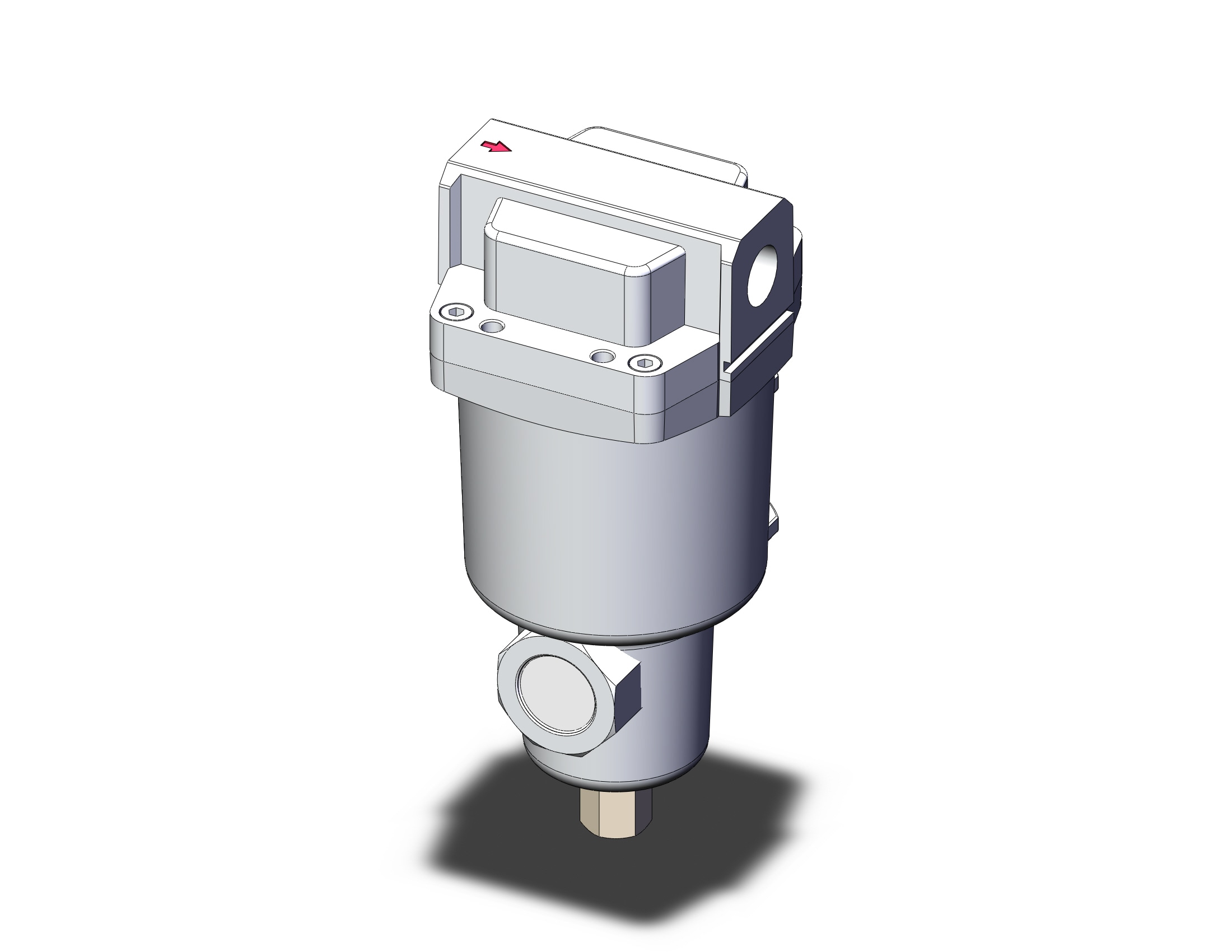 SMC AFF8C-N03-J aff 3/8inch modular (npt), AFF MAIN LINE FILTER