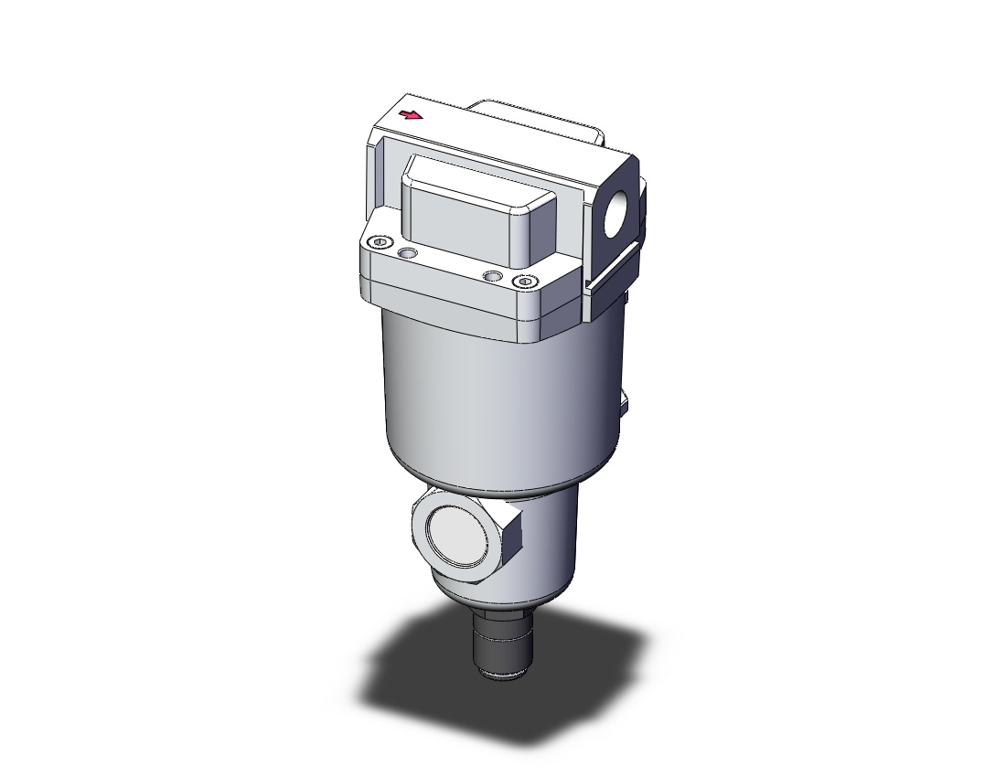 SMC AFF8C-N03D-H main line filter, AIR FILTER, MAIN LINE