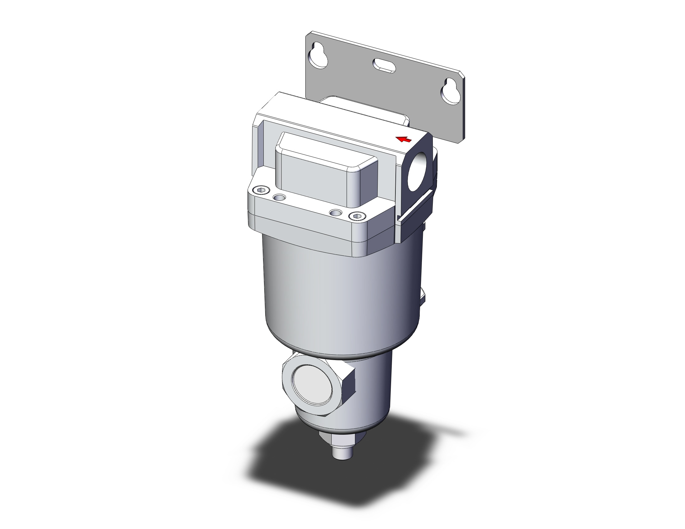 SMC AFF8C-N04B-R main line filter, AFF MAIN LINE FILTER