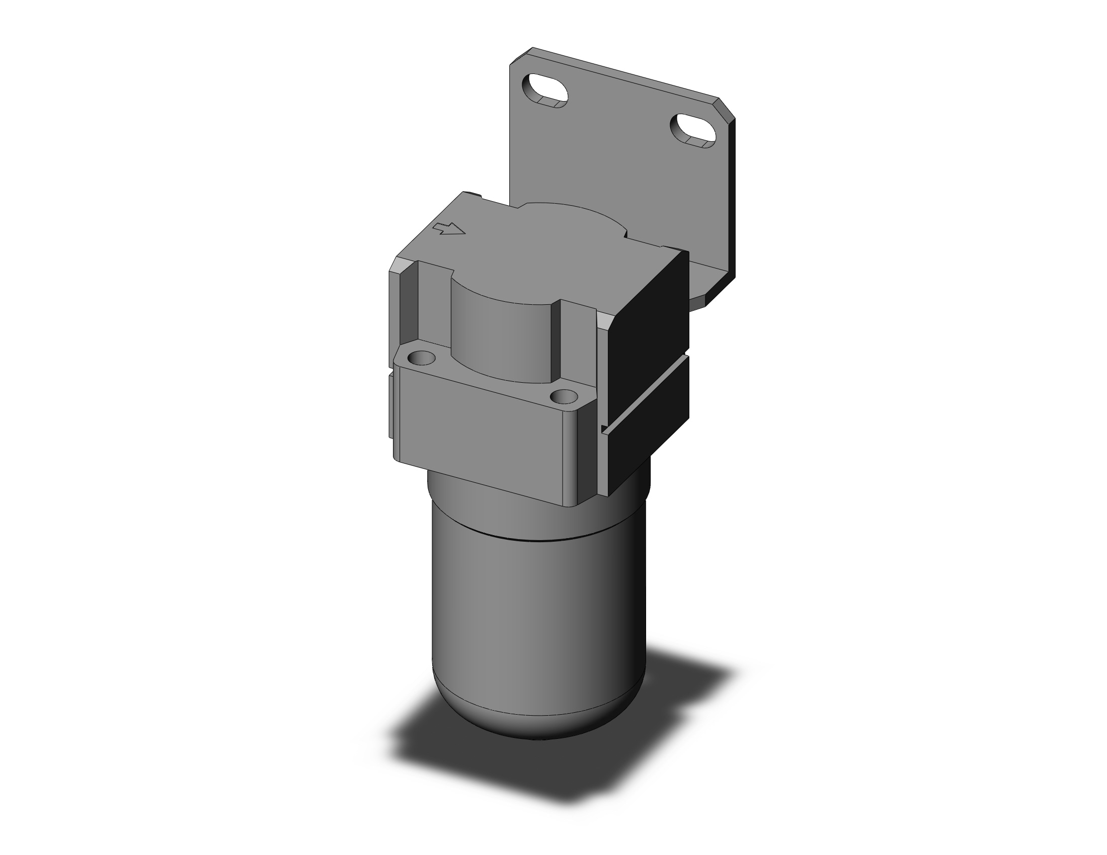 SMC AFJ20-N02B-40-S-6Z vacuum filter, AMJ VACUUM DRAIN SEPERATOR