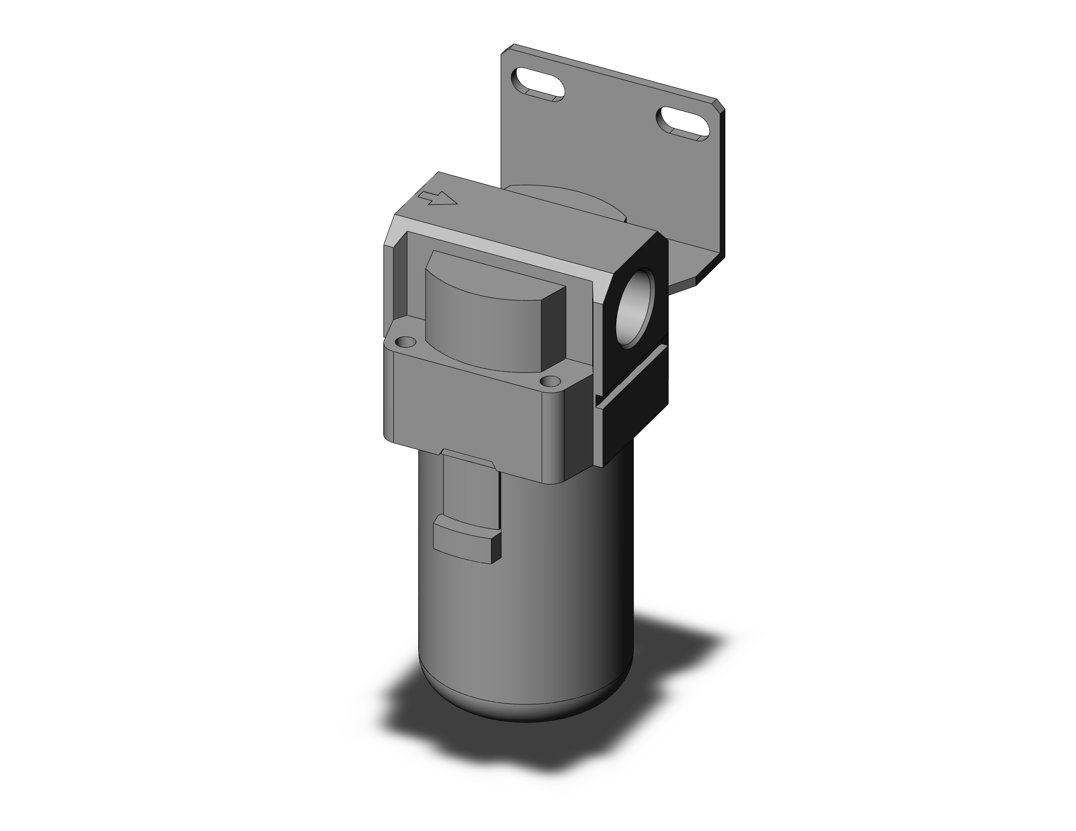 SMC AFJ30-03B-5-T vacuum filter, AMJ VACUUM DRAIN SEPERATOR