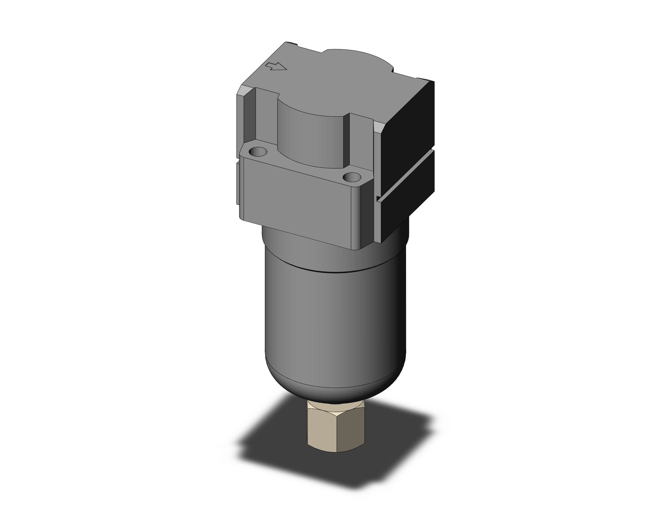 SMC AFM20-N02-CJZ-A mist separator, AFM MASS PRO