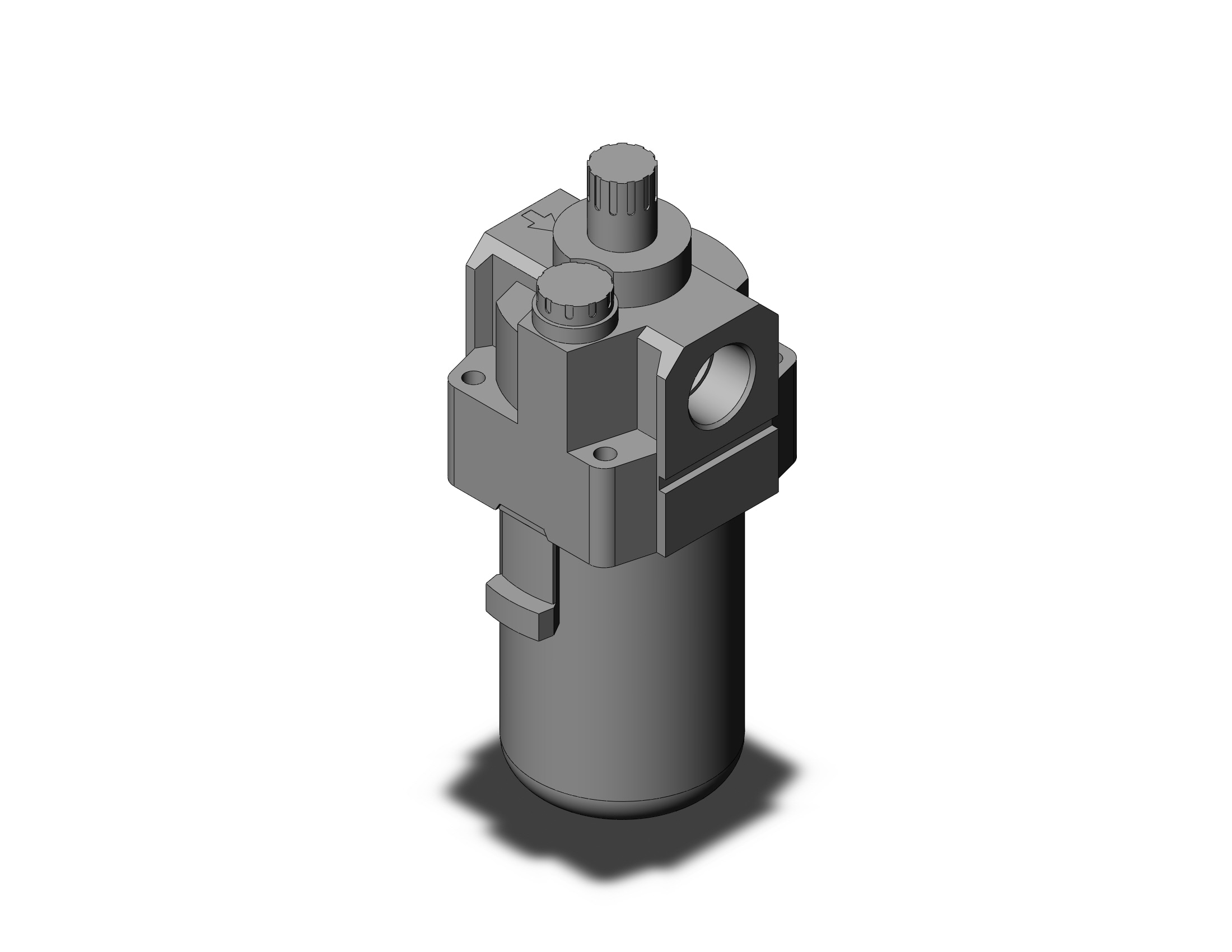 SMC AL30-03-3W-A al mass pro 3/8 modular (pt), AL MASS PRO