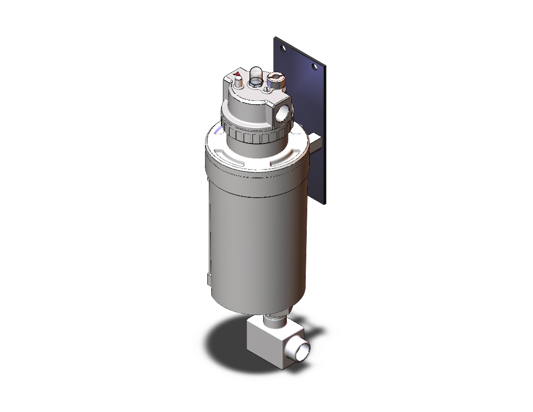 SMC AL460-04B-1S-2 lubricator, micro mist, LUBRICATOR, MODULAR F.R.L.