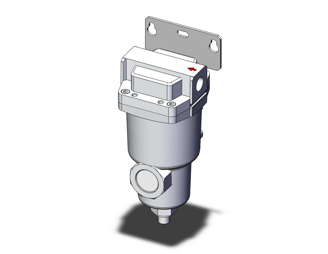 SMC AMD250C-N02B-R micro mist separator, AMD MICROMIST SEPARATOR