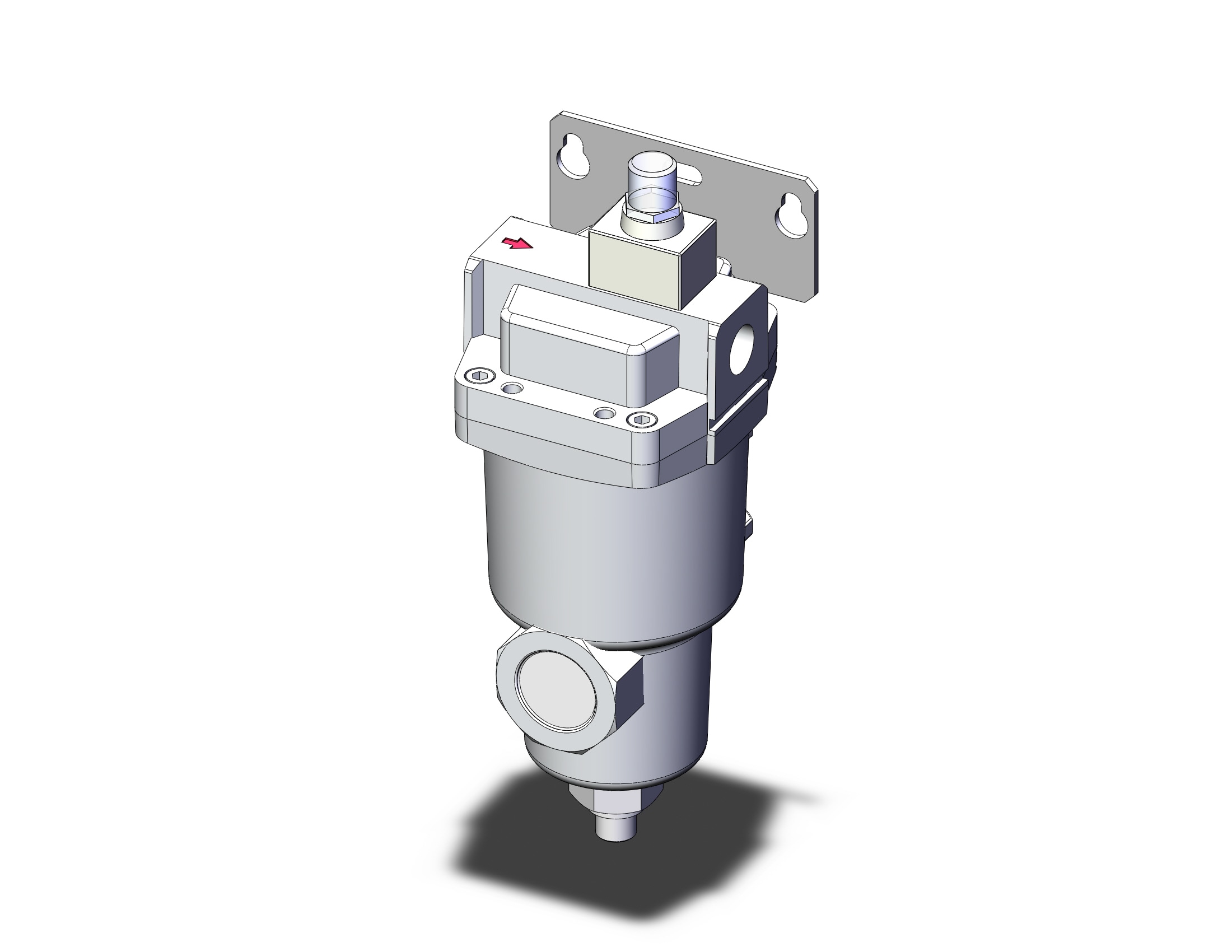 SMC AMD250C-N02B-T micro mist separator, AMD MICROMIST SEPARATOR