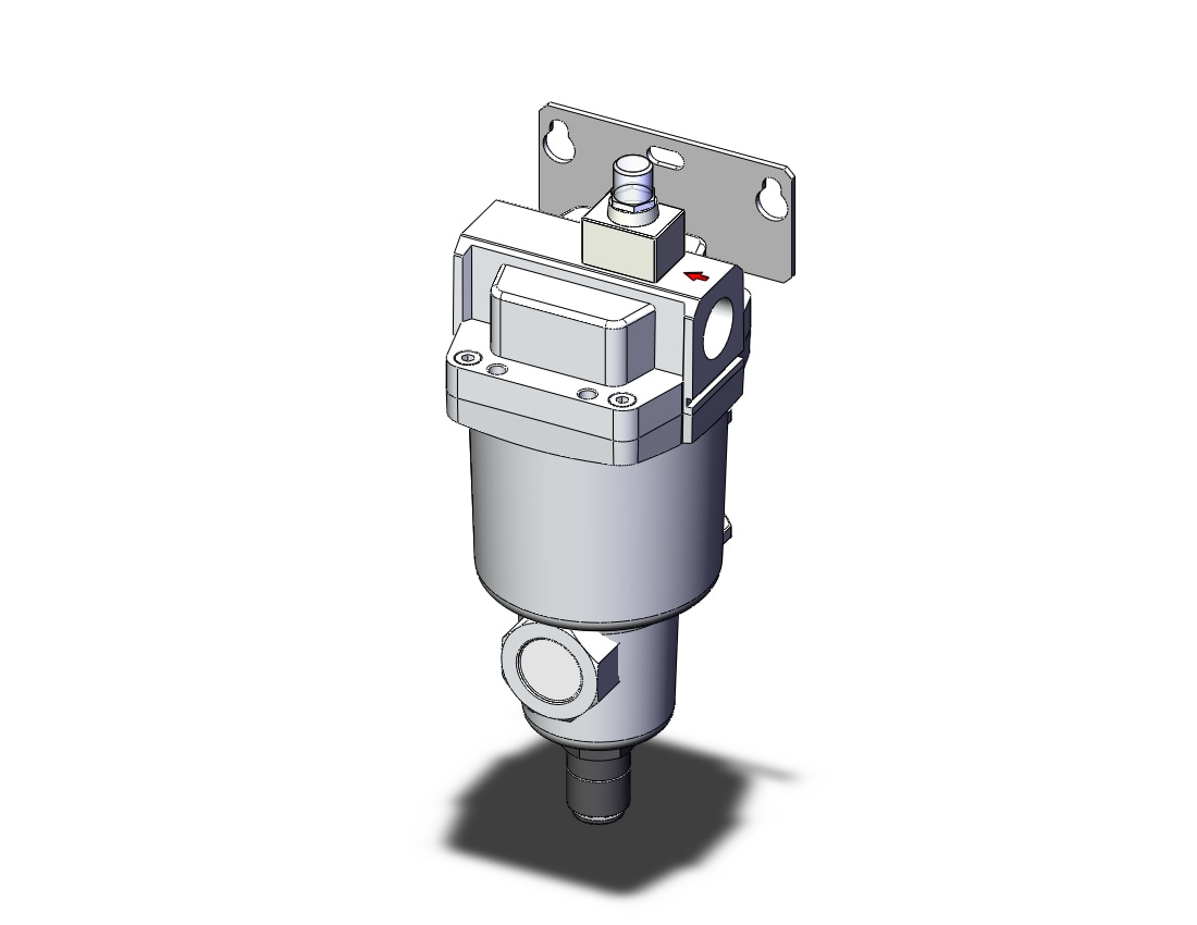 SMC AMD350C-04BD-RT micro mist separator, AMD MICROMIST SEPARATOR