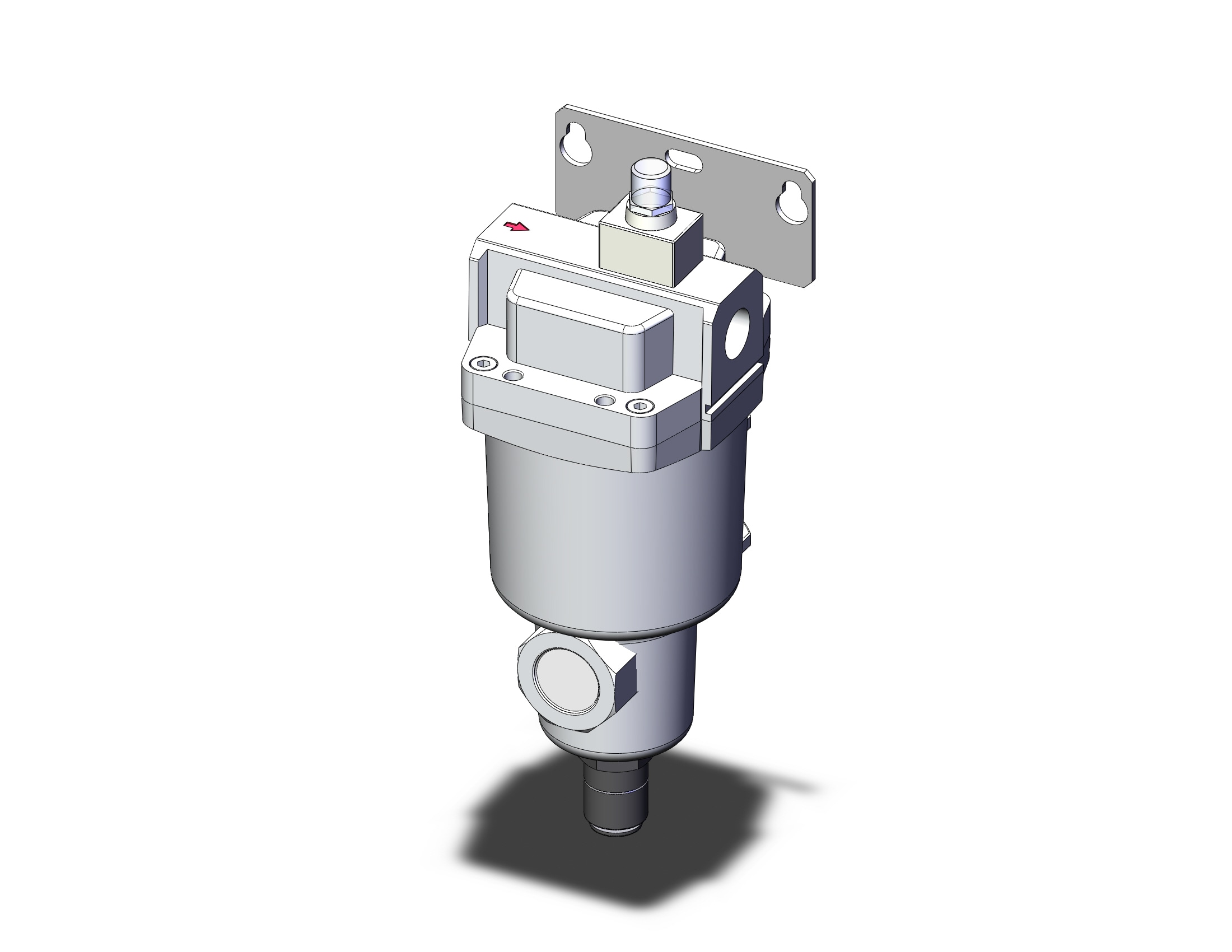 SMC AMD350C-N03BD-T micro mist separator, AMD MICROMIST SEPARATOR