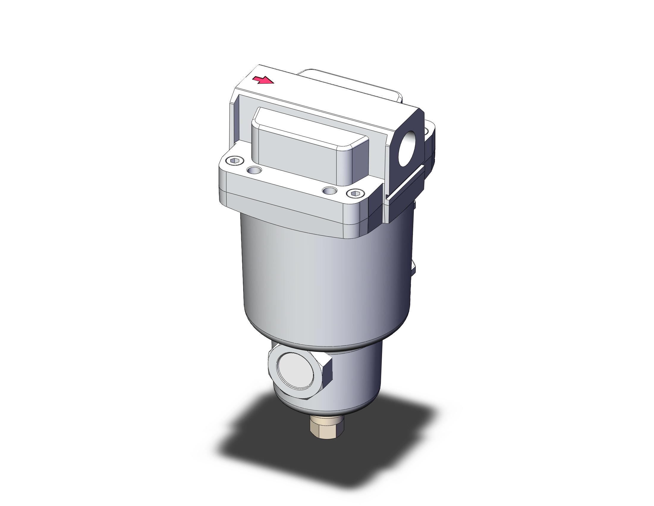 SMC AMD450C-N04D-H amd 1/2inch modular (npt), AMD MICROMIST SEPARATOR