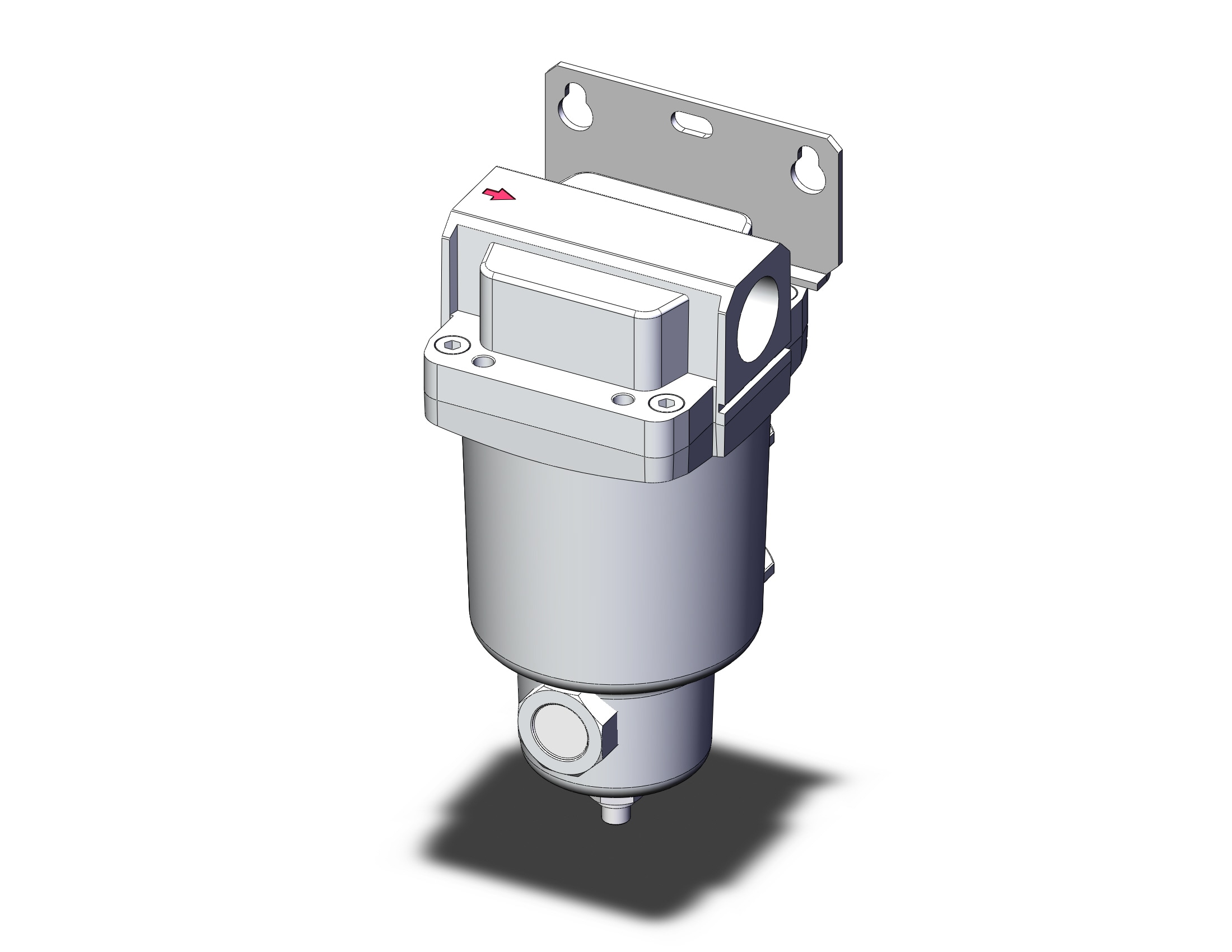 SMC AMD550C-10B micro mist separator, AMD MICROMIST SEPARATOR