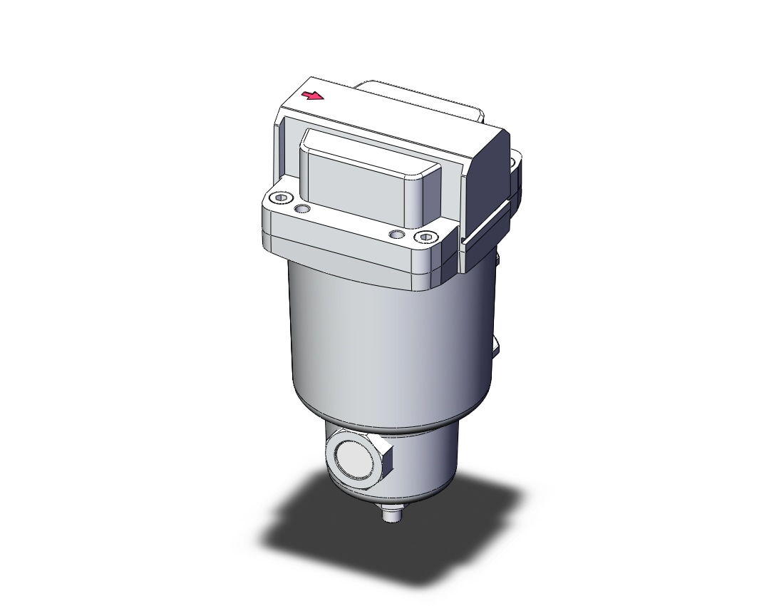 SMC AMD550C-F10D-X26 micro mist separator, AMD MICROMIST SEPARATOR