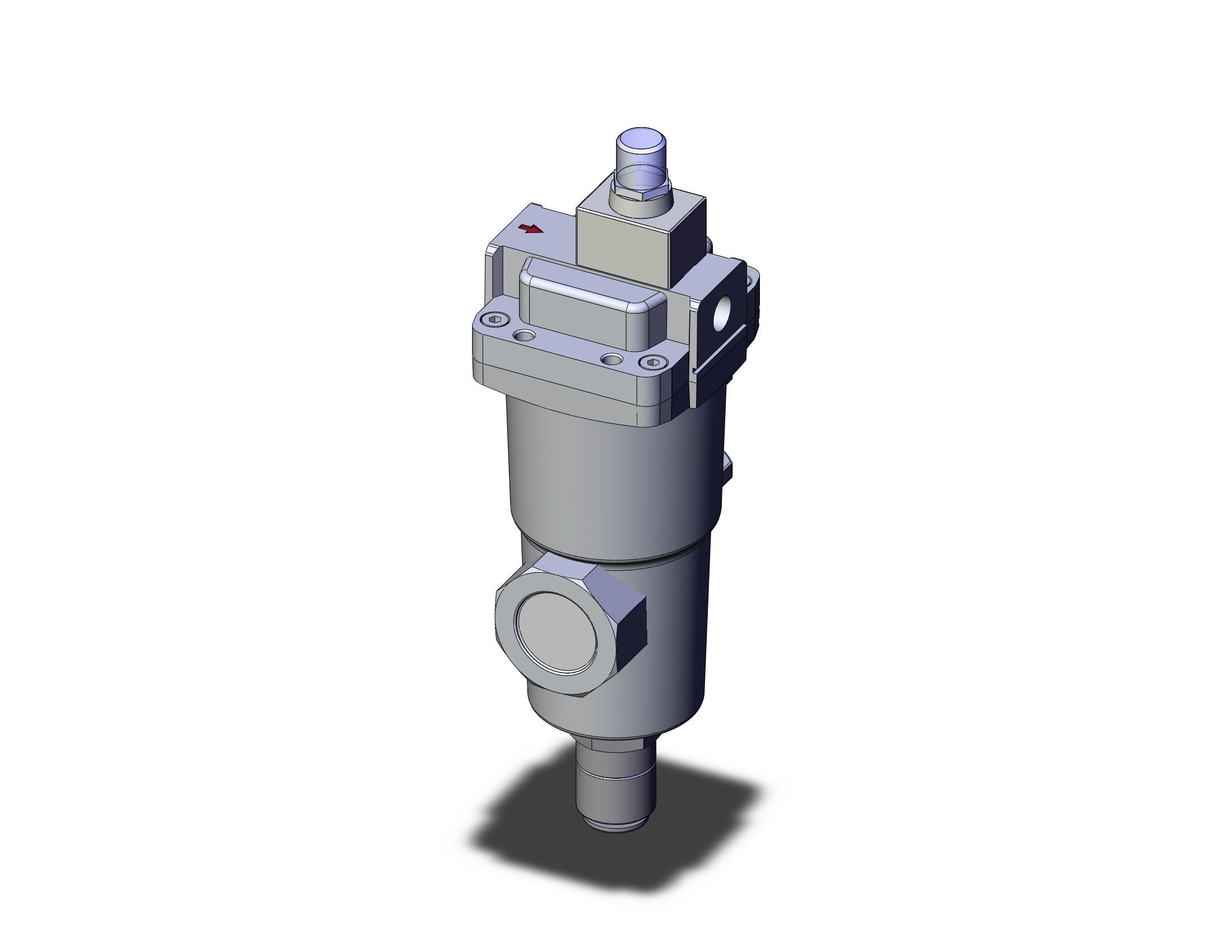 SMC AMH150C-01C-T micro mist separator with pre filter, MICRO MIST SEPARATOR W/PRE-FILTER