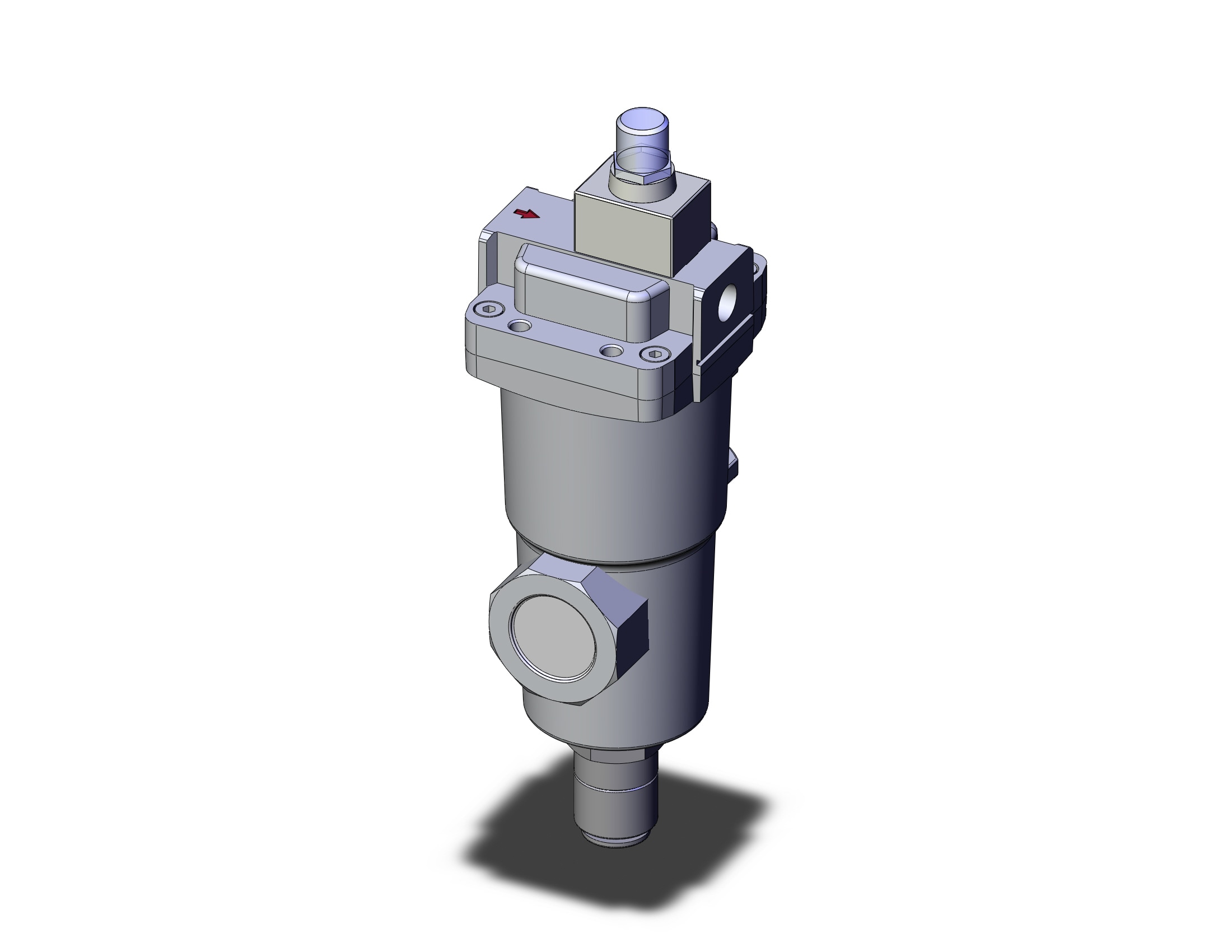 SMC AMH150C-01C-TV micro mist separator with pre filter, MICRO MIST SEPARATOR W/PRE-FILTER