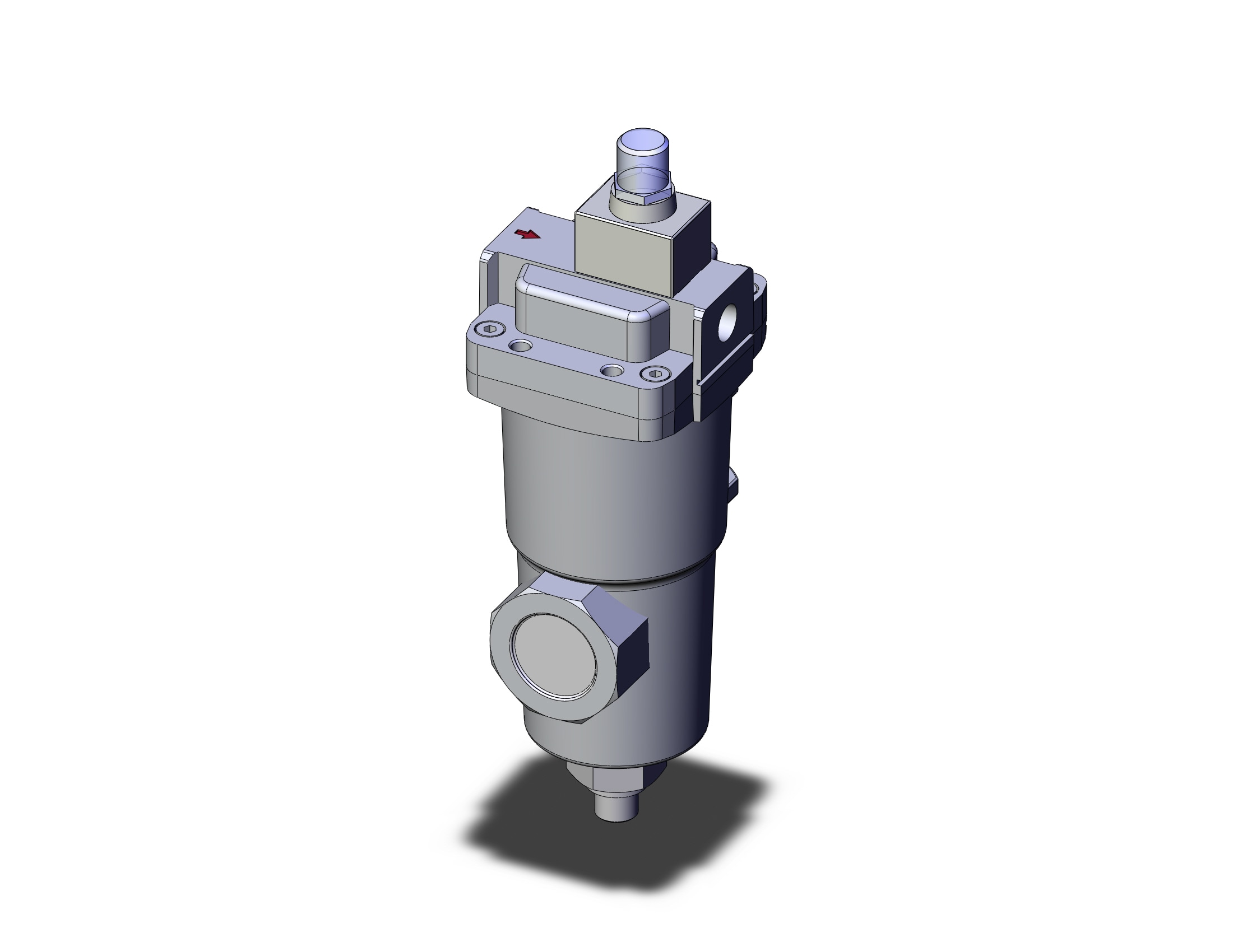 SMC AMH150C-F01-T micro mist separator with pref, AMH MICRO MIST SEPARATOR