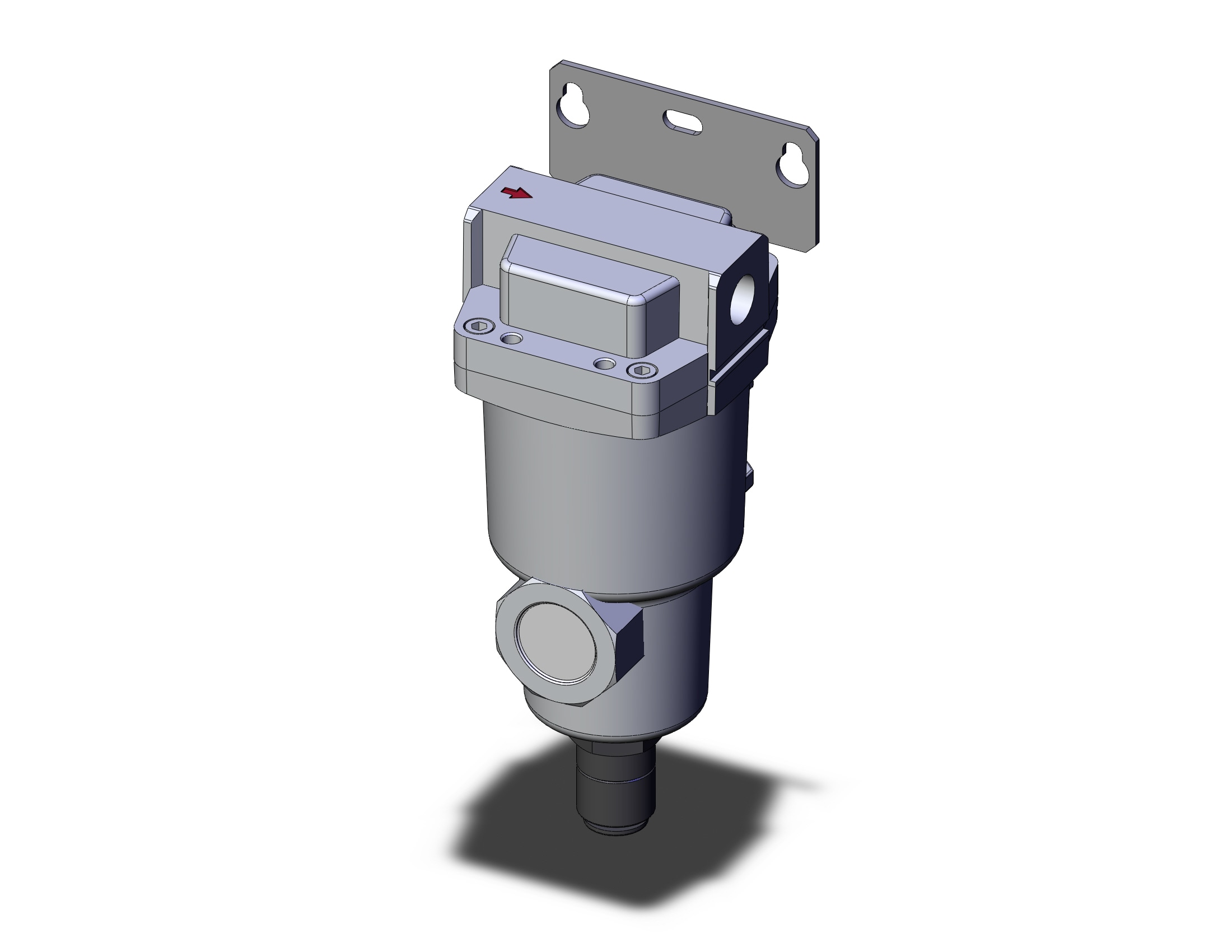 SMC AMH250C-N02BD micro mist separator with pref, AMH MICRO MIST SEPARATOR