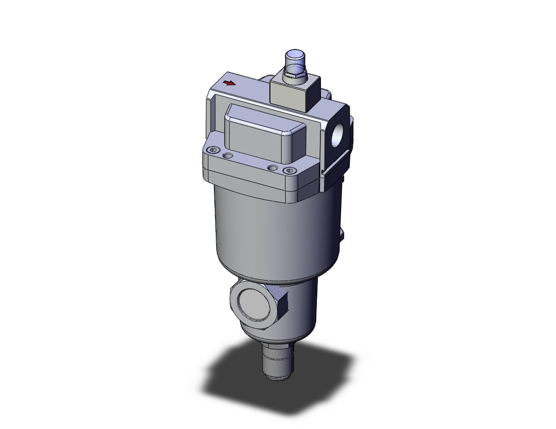 SMC AMH350C-F03C-T micro mist separator with pref, AMH MICRO MIST SEPARATOR