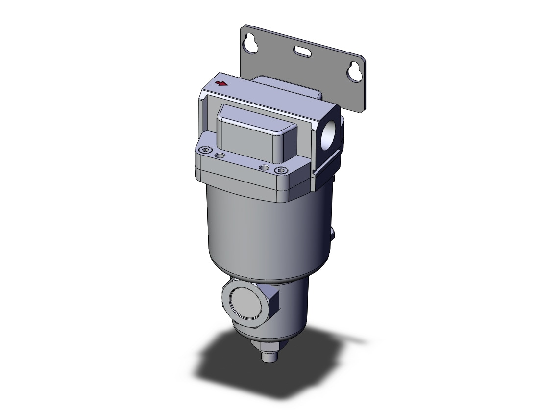 SMC AMH350C-F04B micro mist separator, AMH MICRO MIST SEPARATOR