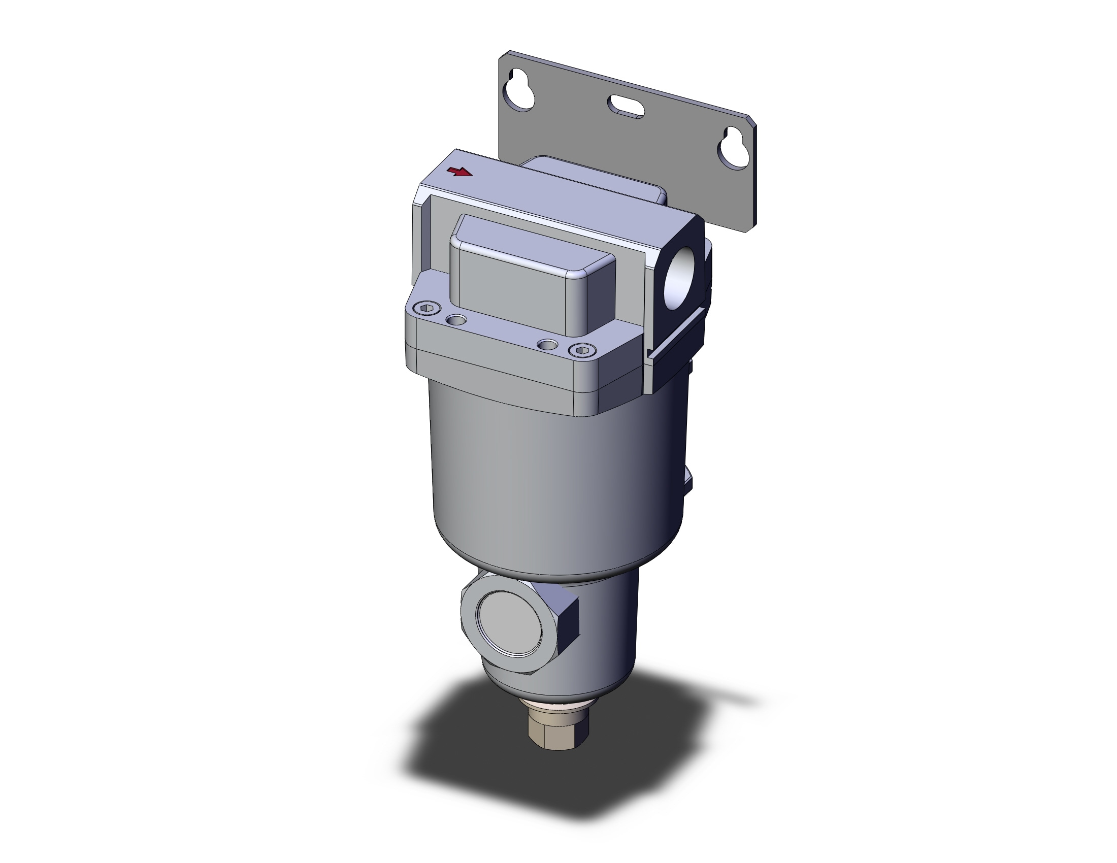 SMC AMH350C-N04BD-H micro mist separator with pref, AMH MICRO MIST SEPARATOR