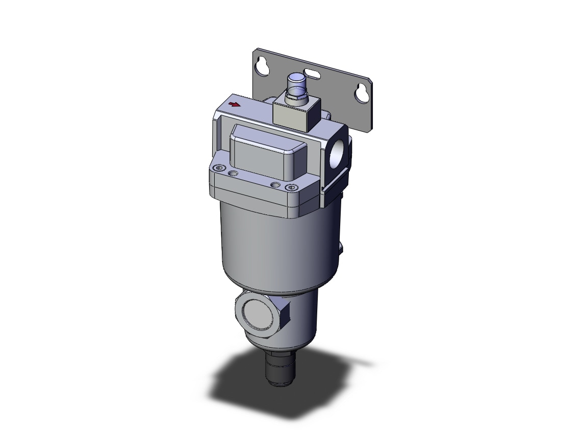 SMC AMH350C-N04BD-TV amh 1/2inch modular (npt), AMH MICRO MIST SEPARATOR