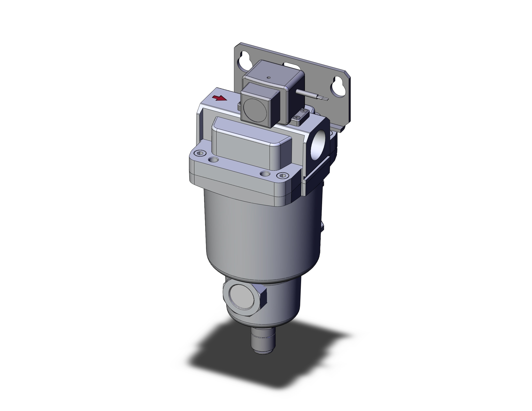 SMC AMH450C-N06BC-U micro mist separator with pref, AMH MICRO MIST SEPARATOR