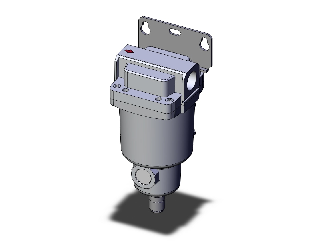 SMC AMH450C-N06BC micro mist separator, AMH MICRO MIST SEPARATOR