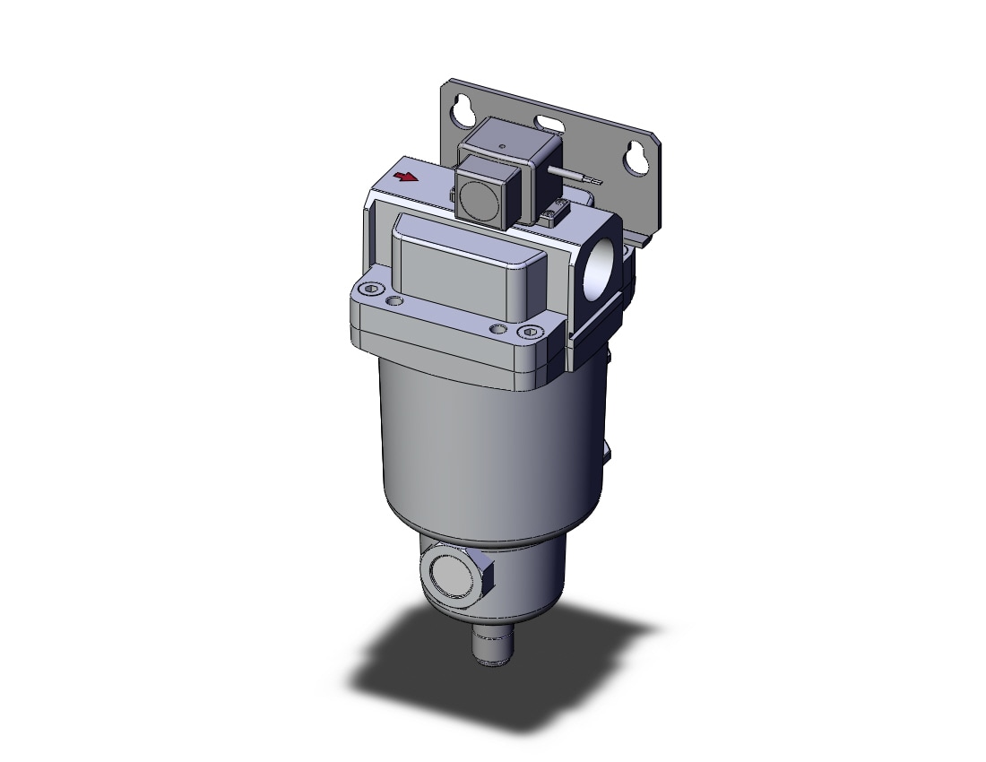 SMC AMH550C-F10BC-S micro mist separator with pre filter, MICRO MIST SEPARATOR W/PRE-FILTER