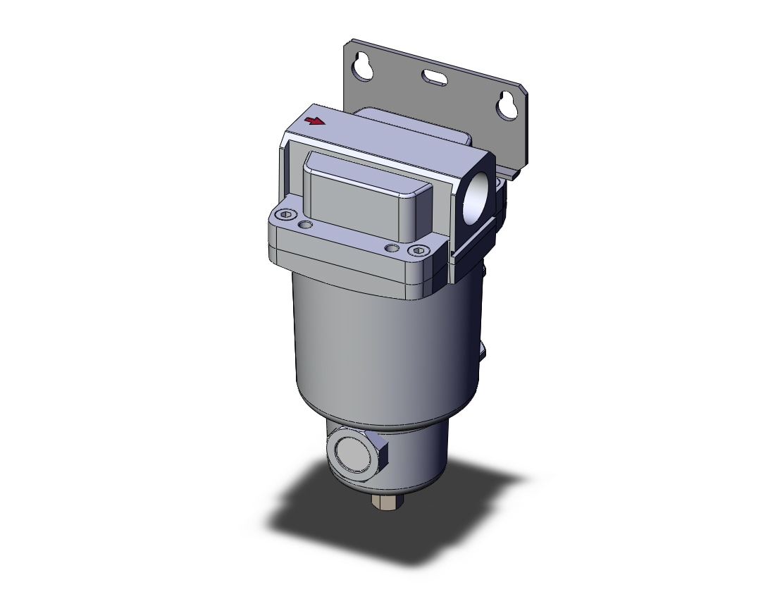 SMC AMH550C-N10B-J micro mist separator with pref, AMH MICRO MIST SEPARATOR