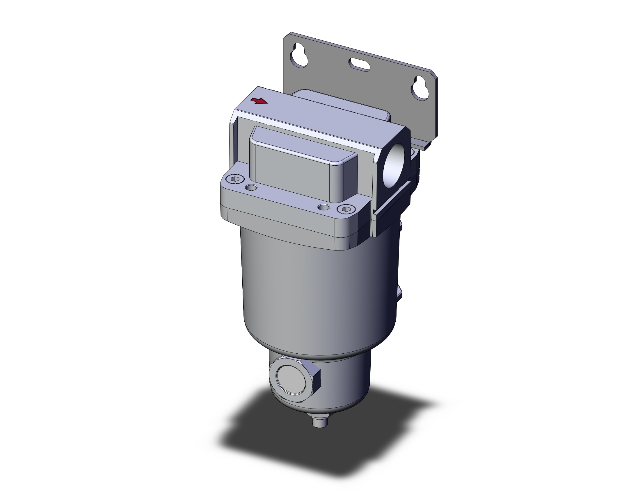 SMC AMH550C-N10B micro mist separator, AMH MICRO MIST SEPARATOR