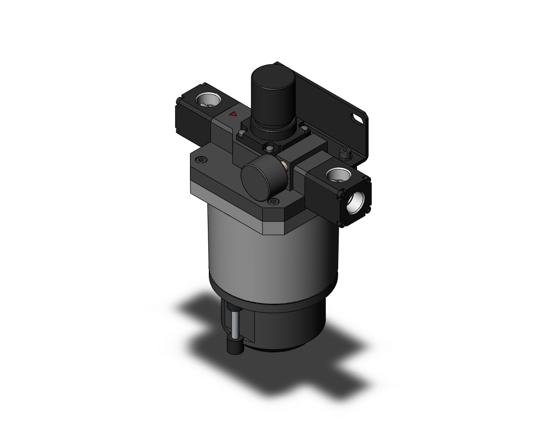 SMC AMR4100-04E4-R mist sep/reg 1/2 pt, AMR REGULATOR/MIST SEPARATOR