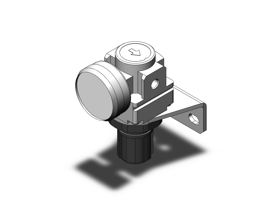 SMC AR10-M5BG-NRYZ-A regulator, REGULATOR, MODULAR F.R.L.