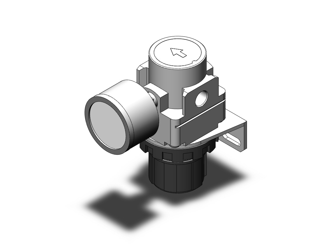 SMC AR20-01BG-NY-A regulator, REGULATOR, MODULAR F.R.L.