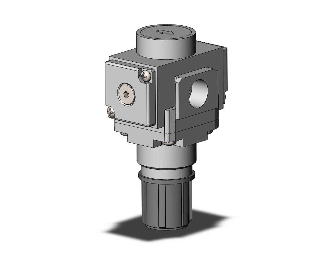 SMC AR20-02-N-B regulator, AR MASS PRO